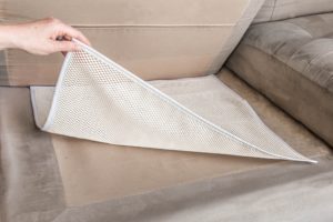 How to Stop Sofa Cushions from Slipping with Velcro Tape - The