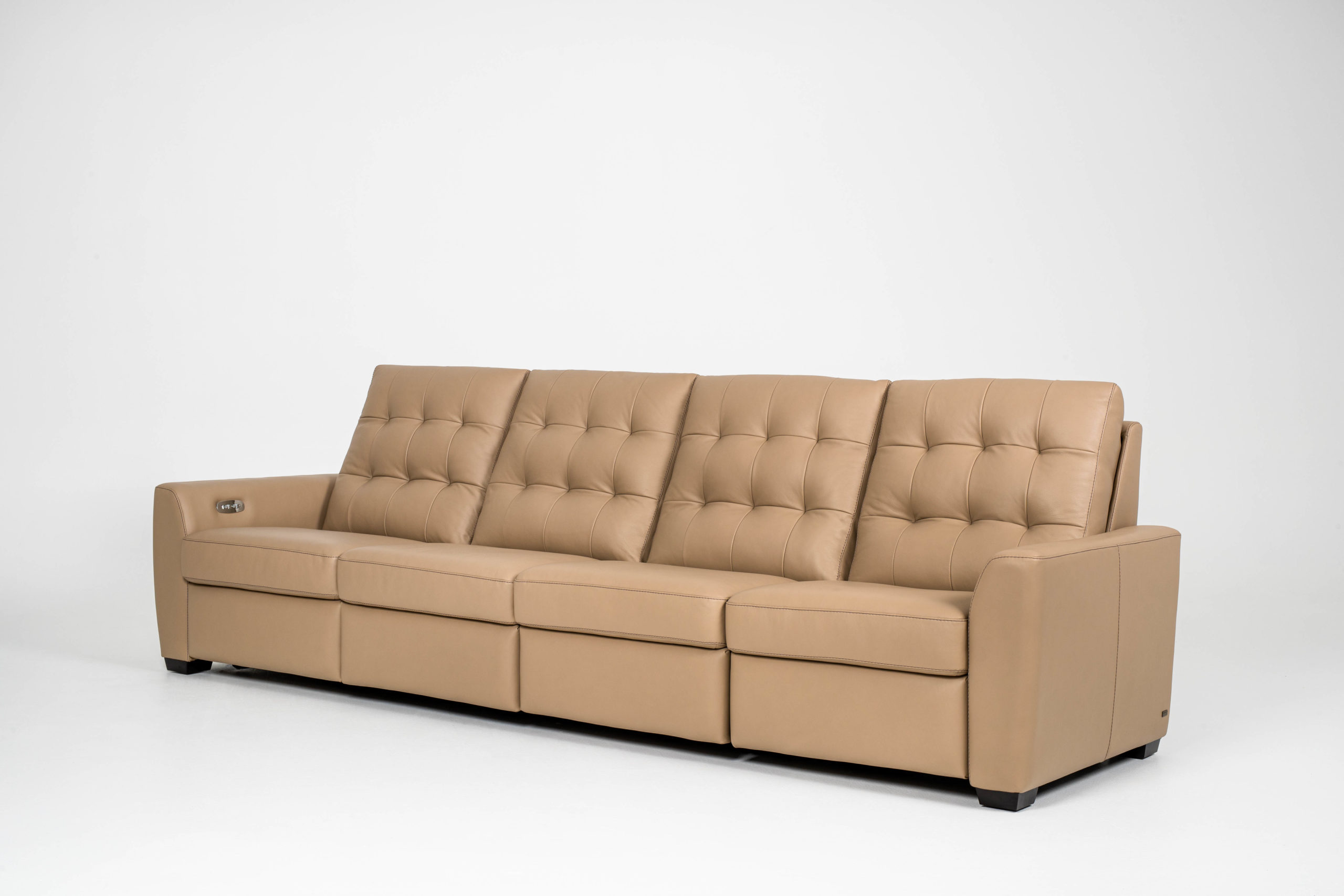 napa power motion leather sofa